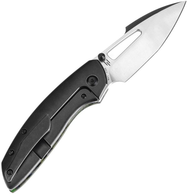 Kansept Knives Link Framelock Gecko Carbon Fiber & Titanium Folding 20CV Knife 1068A2 For Discount - Image 3