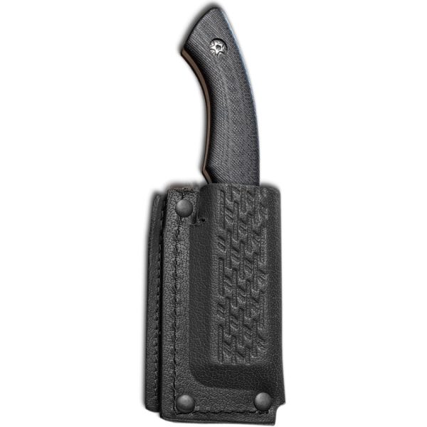 ABKT Tac Grunt Black G10 8Cr13MoV Steel Spey Point Fixed Blade Knife 1001 For Cheap - Image 2