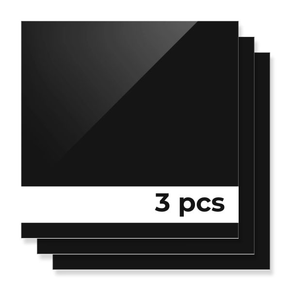1 8  Black to White Two-Tone Acrylic Sheet Plexiglass (3pcs) For Cheap - Image 3