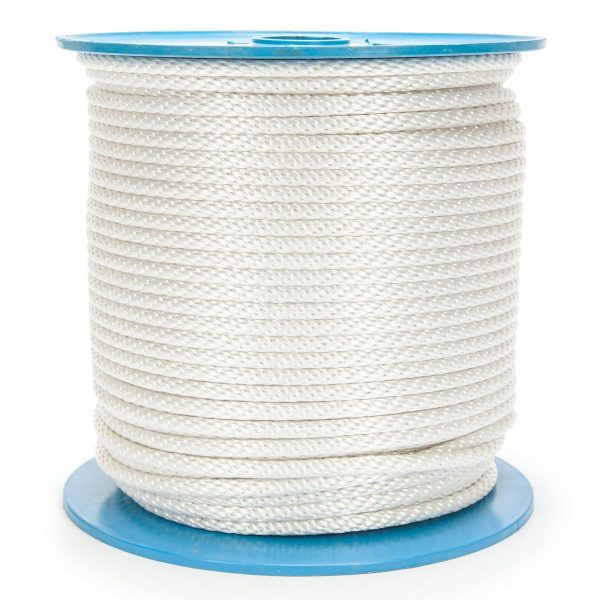 5 16  Wire Core Solid Braid Polyester White For Cheap
