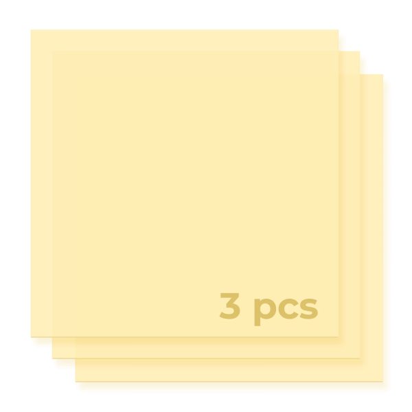 1 8  Frosted Yellow Acrylic Sheet Plexiglass (3pcs) Online Hot Sale - Image 4