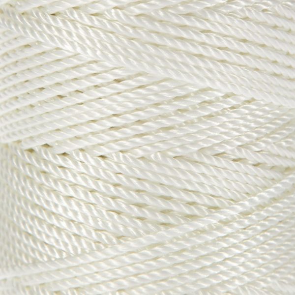 #36 Twisted Nylon Seine Twine - 500  White Hot on Sale - Image 2